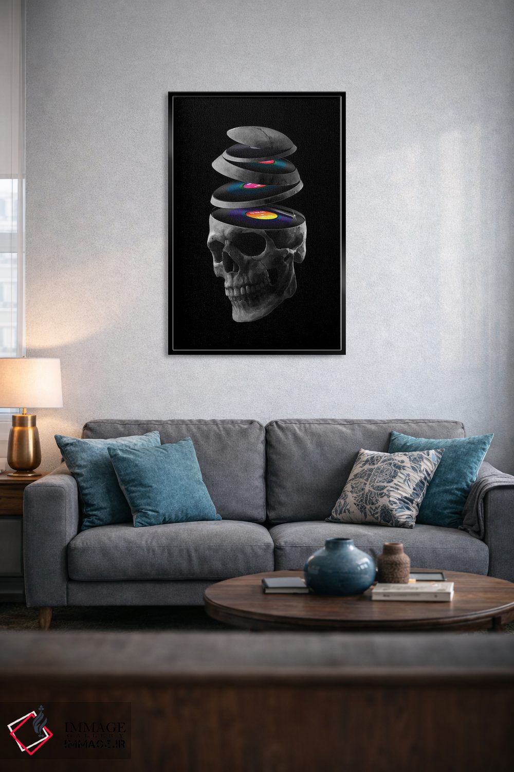 تابلو دکوراتیو رکوردهای مرده اثر نایس بلید - D6B