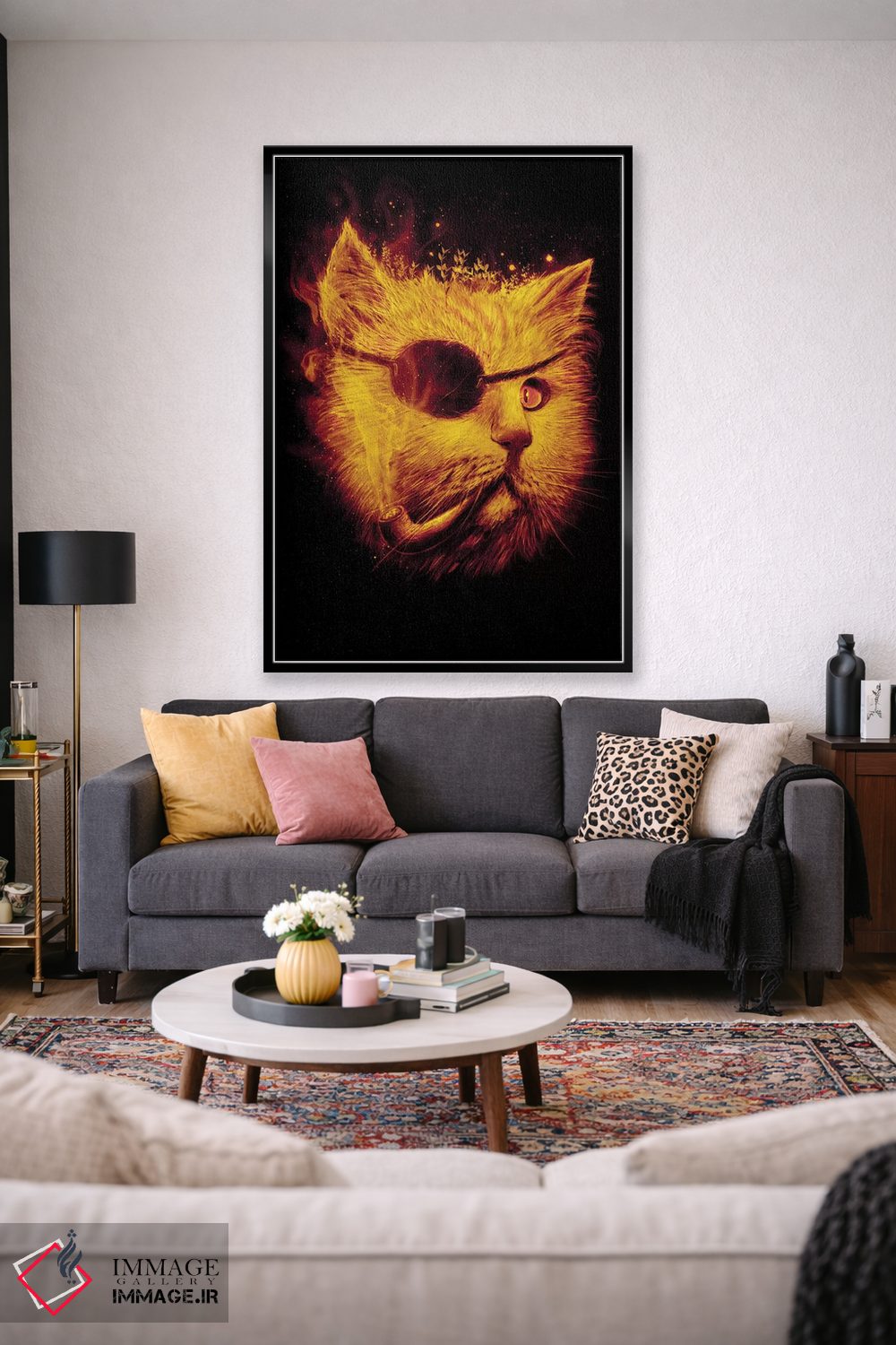 تابلو دکوراتیو چشم آیری اثر نایس بلید - D2B