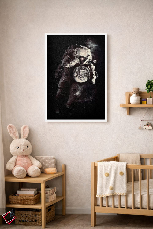 تابلو دکوراتیو در نهایت جهان کوچکی است اثر نایس بلید - D2W