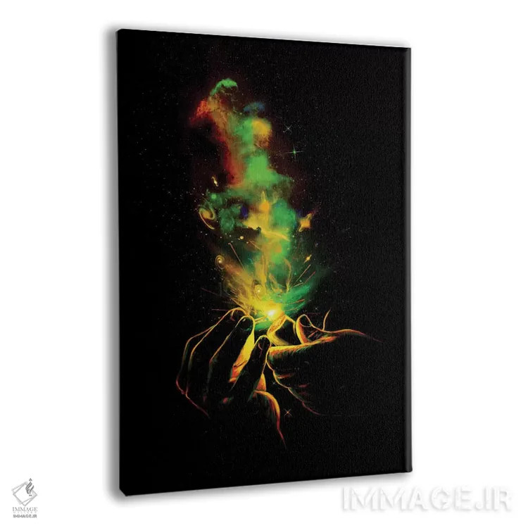 تابلو دکوراتیو روشنش کن! اثر نایس بلید - نمای پرسپکتیو محصول