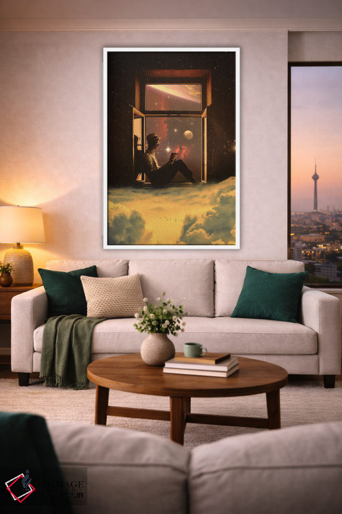 تابلو دکوراتیو واضح اثر نایس بلید - D1W