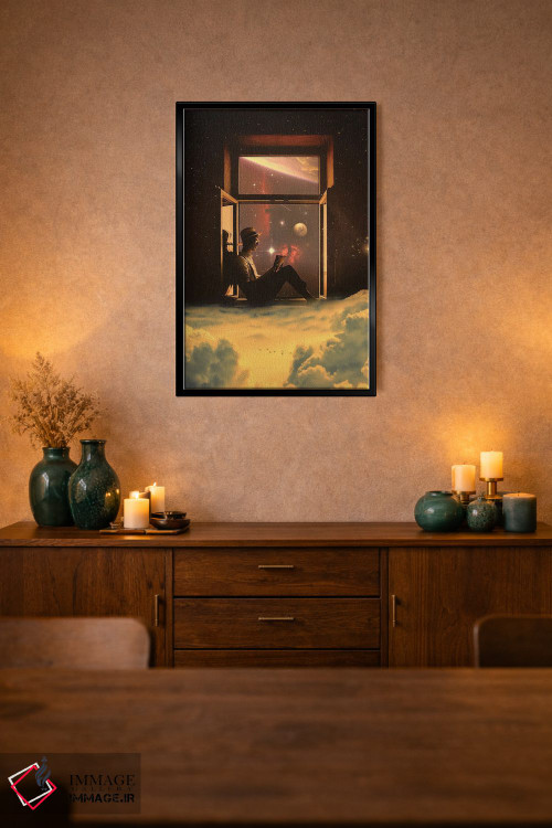 تابلو دکوراتیو واضح اثر نایس بلید - D2B