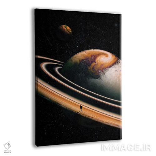 تابلو دکوراتیو سرگردانی اثر نایس بلید - نمای پرسپکتیو محصول