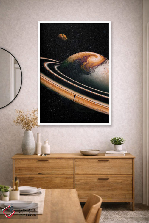 تابلو دکوراتیو سرگردانی اثر نایس بلید - D1W