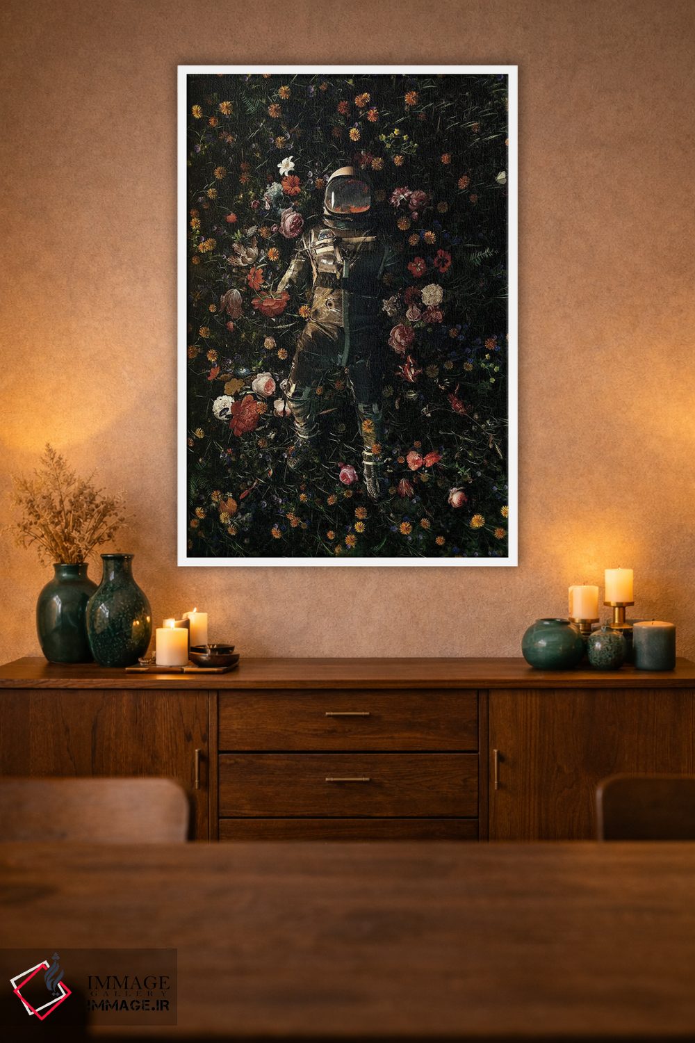 تابلو دکوراتیو لذت های باغ اثر نایس بلید - D1W