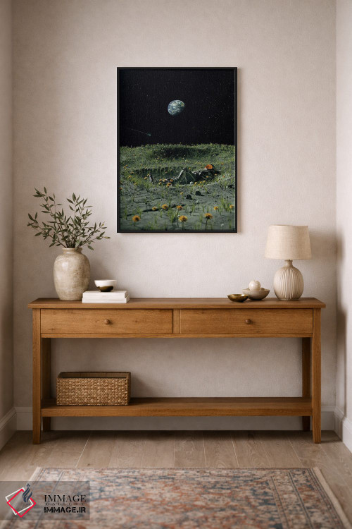 تابلو دکوراتیو خانه ای نو اثر نایس بلید - D1B