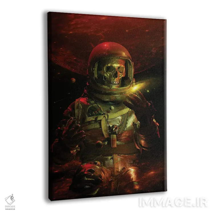 تابلو دکوراتیو کاوشگر مرده اثر نایس بلید - نمای پرسپکتیو محصول