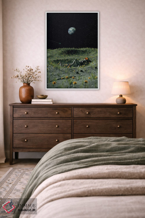 تابلو دکوراتیو خانه ای نو اثر نایس بلید - D3W