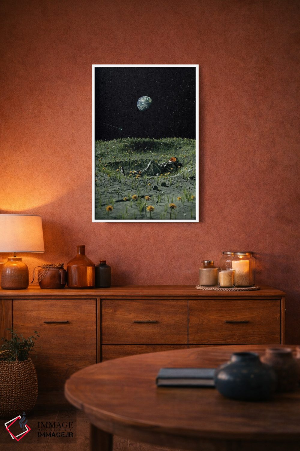 تابلو دکوراتیو خانه ای نو اثر نایس بلید - D4W