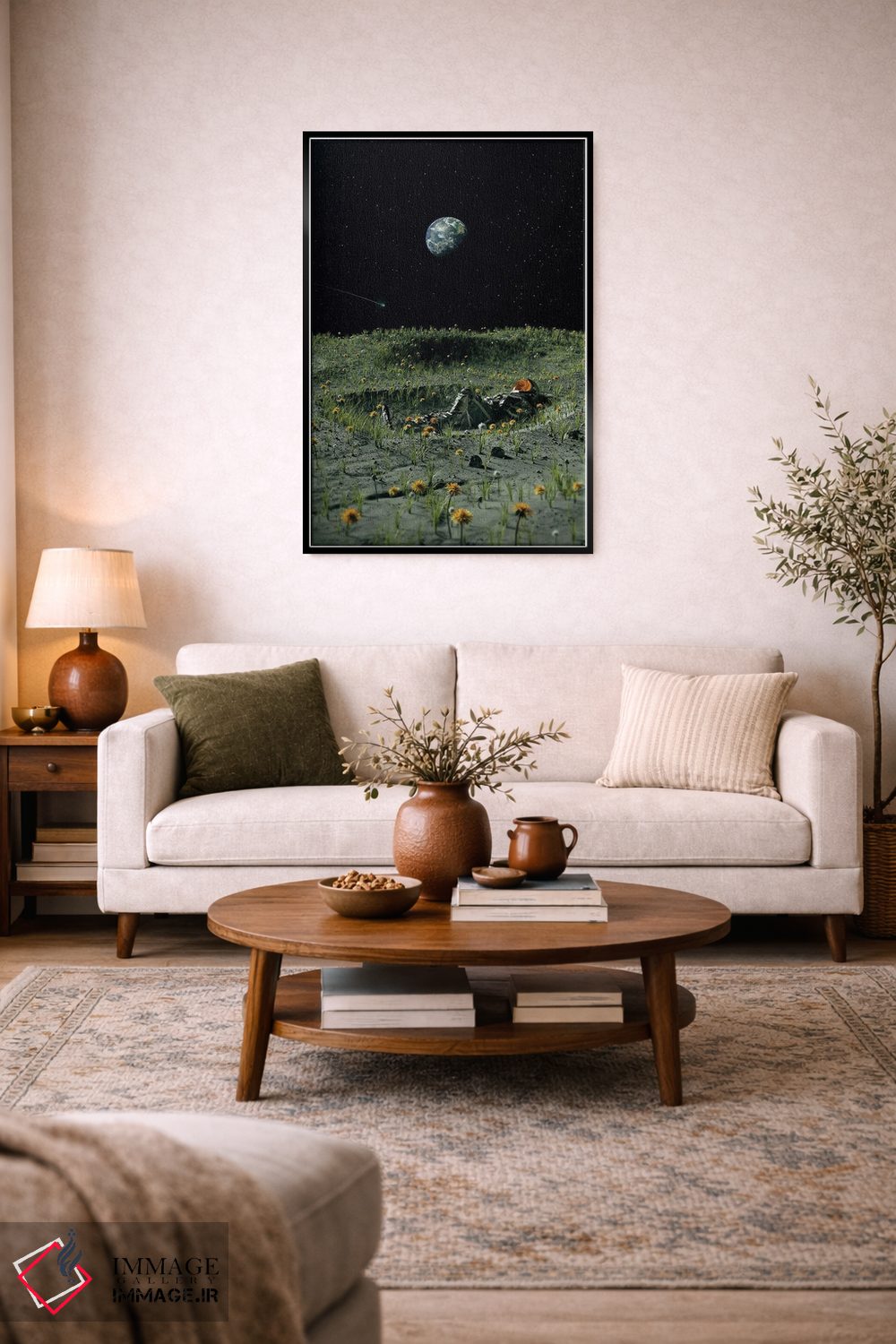 تابلو دکوراتیو خانه ای نو اثر نایس بلید - D5B