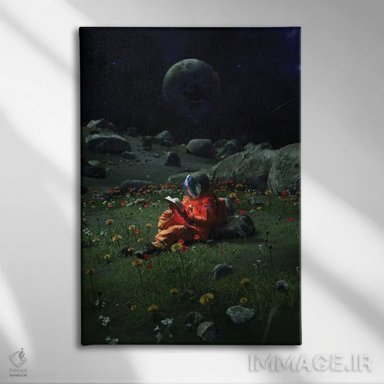 تابلو دکوراتیو فصل نهم اثر نایس بلید - نمای روبهرو روی دیوار