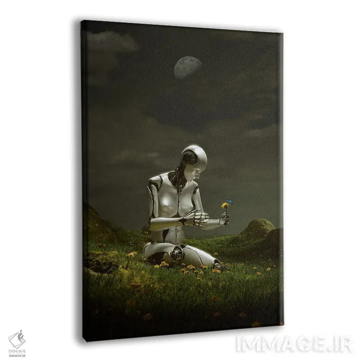 تابلو دکوراتیو آگاهی اثر نایس بلید - نمای پرسپکتیو محصول