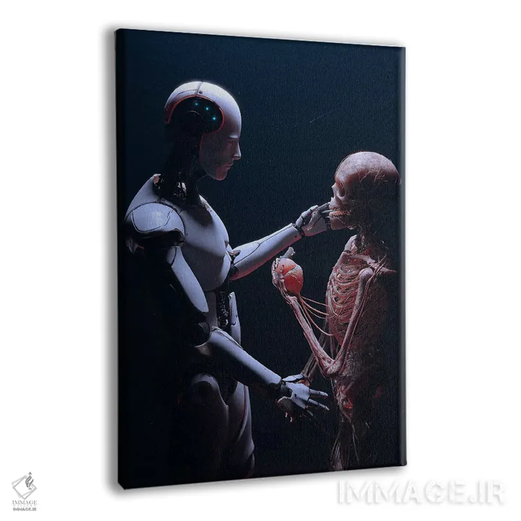 تابلو دکوراتیو عشق اثر نایس بلید - نمای پرسپکتیو محصول