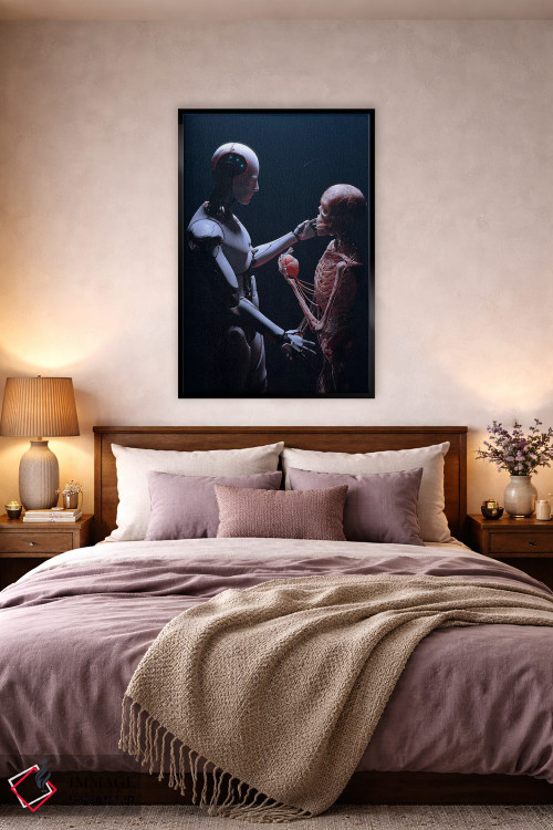 تابلو دکوراتیو عشق اثر نایس بلید - D2B