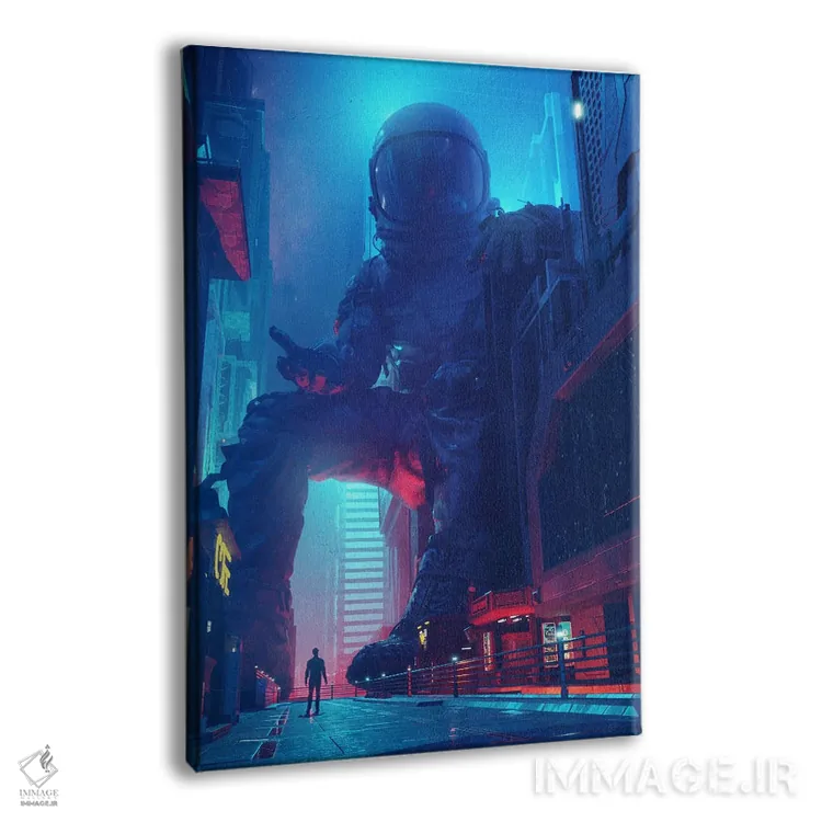 تابلو دکوراتیو دعوت اثر نایس بلید - نمای پرسپکتیو محصول