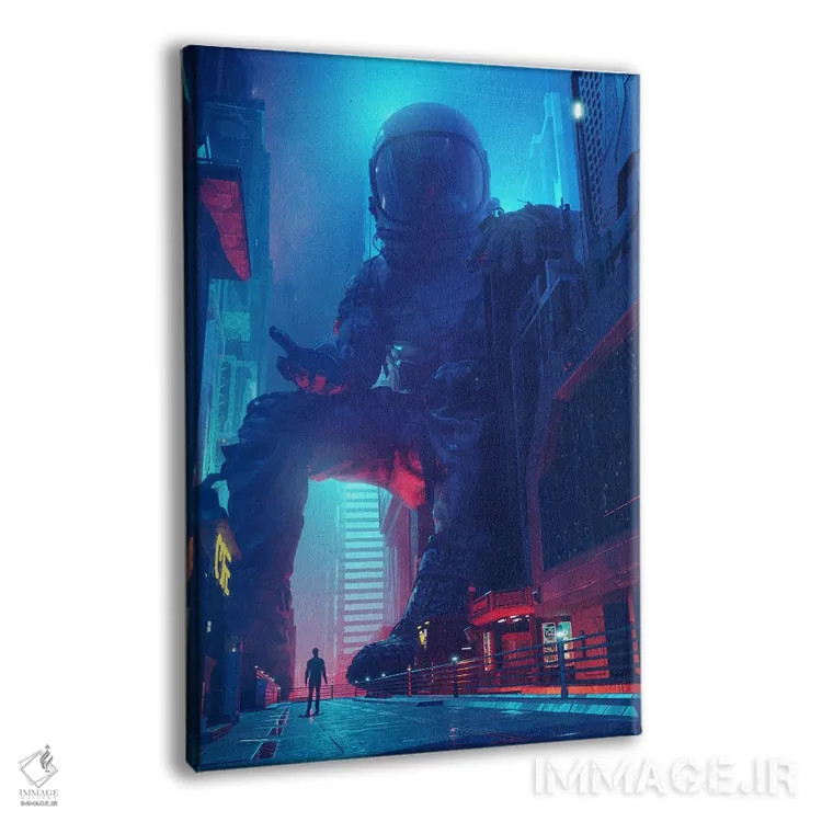 تابلو دکوراتیو دعوت اثر نایس بلید - نمای پرسپکتیو محصول