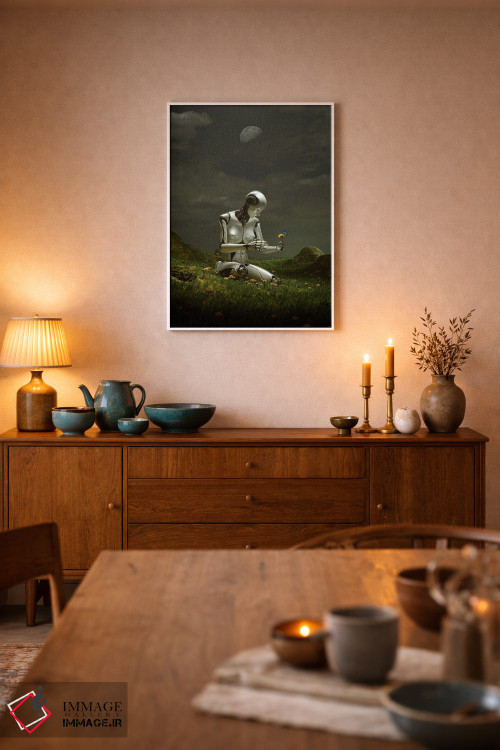 تابلو دکوراتیو آگاهی اثر نایس بلید - D6W