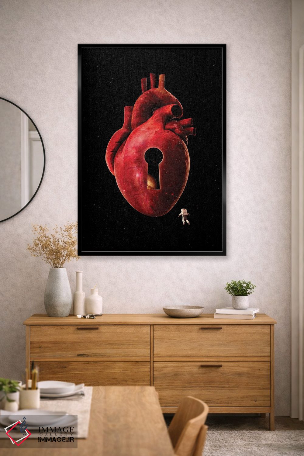 تابلو دکوراتیو گشایش اثر نایس بلید - D2B