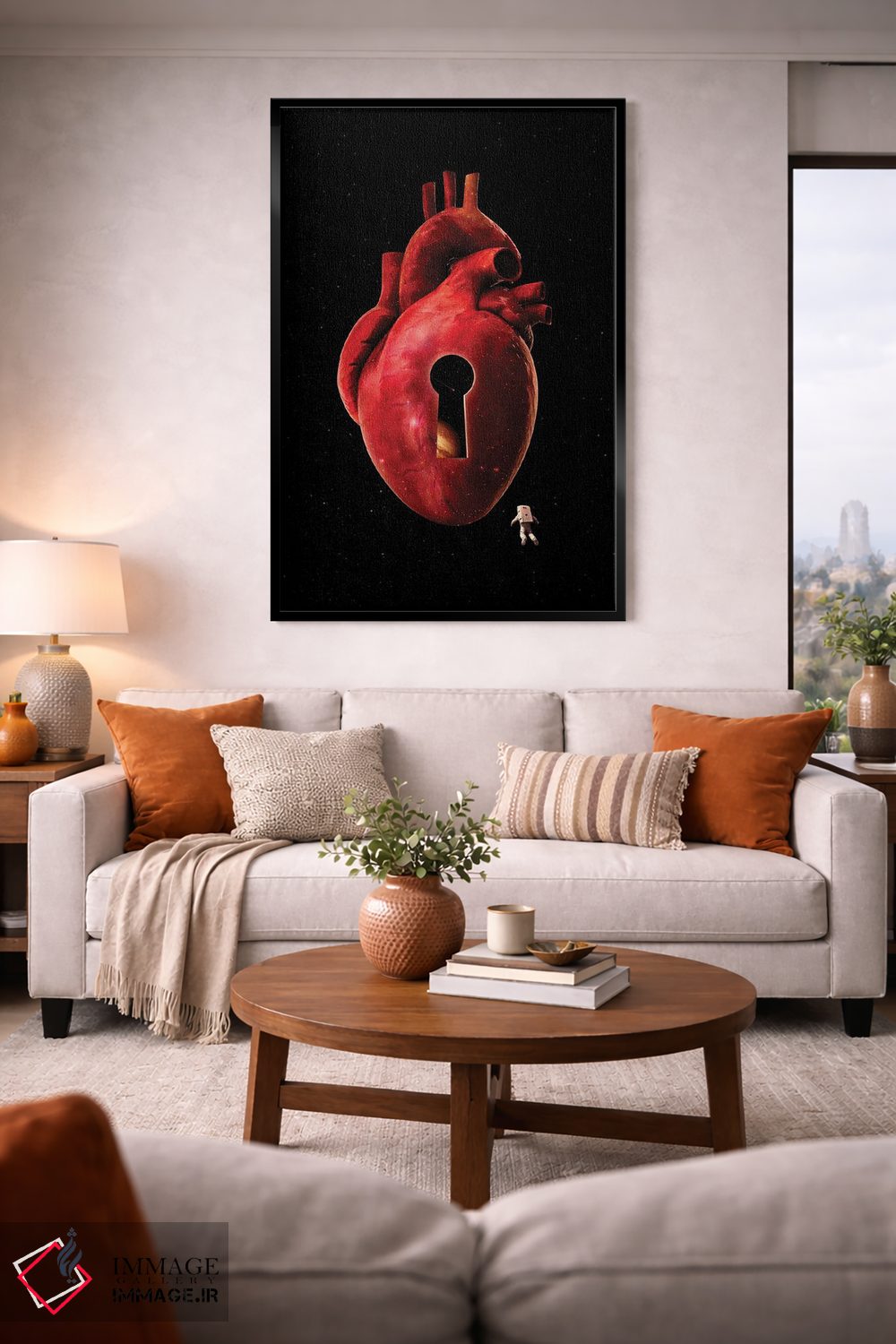 تابلو دکوراتیو گشایش اثر نایس بلید - D1B