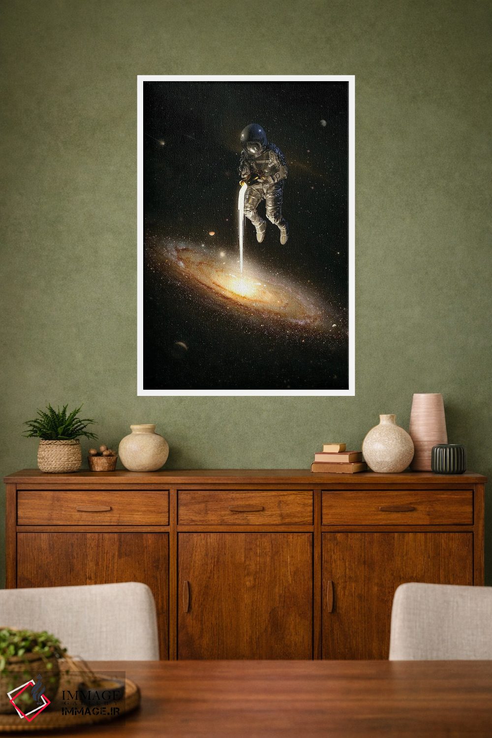 تابلو دکوراتیو راه شیری اثر نایس بلید - D1W