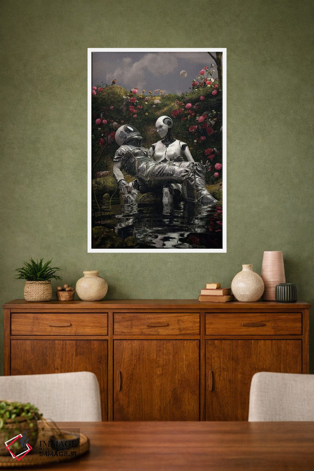 تابلو دکوراتیو پیتا اثر نایس بلید - D1W