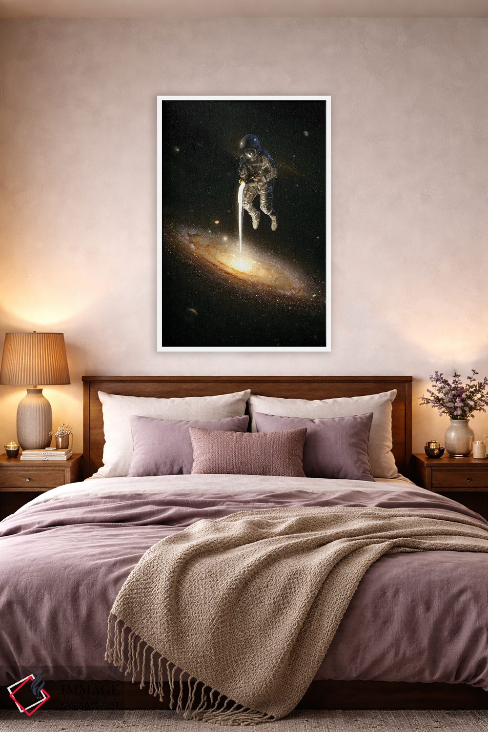 تابلو دکوراتیو راه شیری اثر نایس بلید - D3W