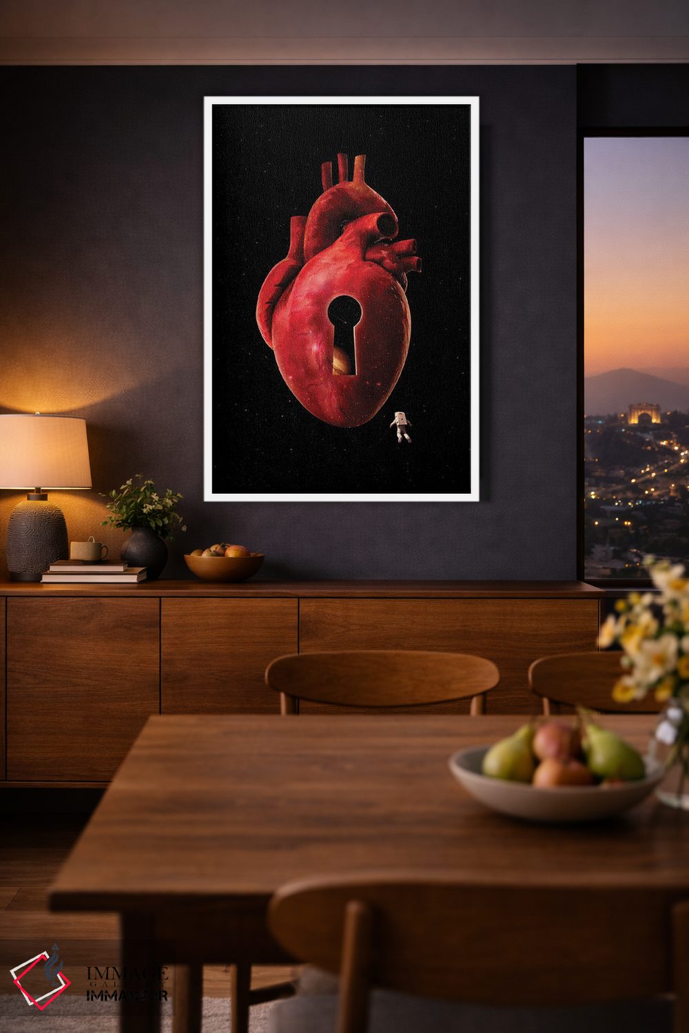 تابلو دکوراتیو گشایش اثر نایس بلید - D3W