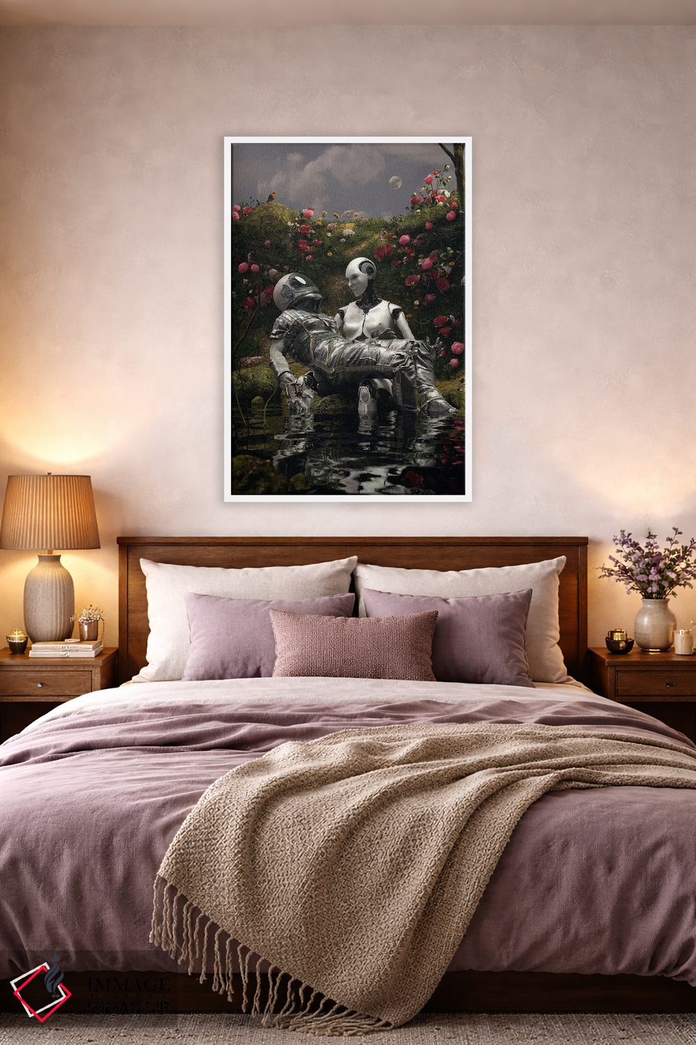 تابلو دکوراتیو پیتا اثر نایس بلید - D3W