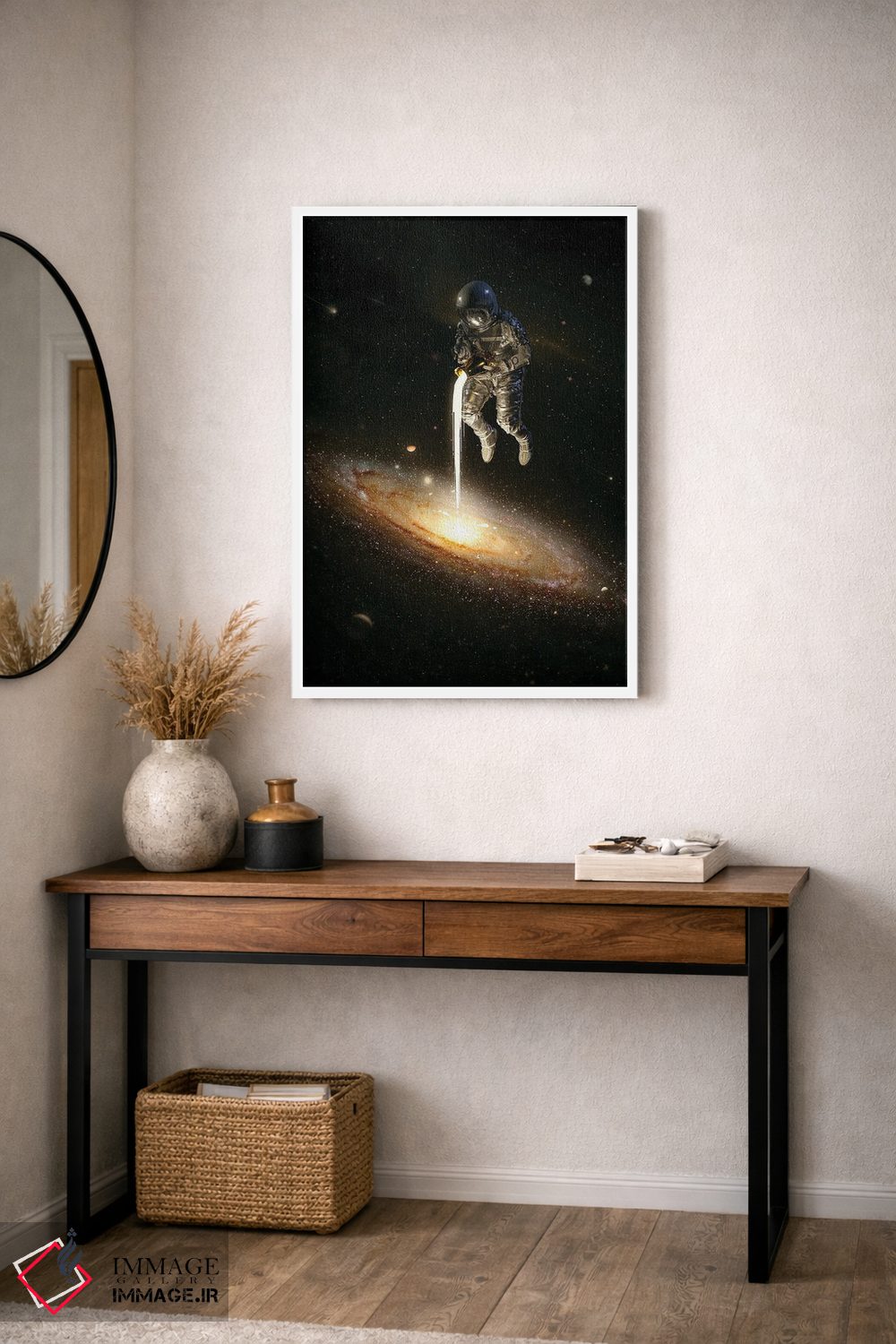 تابلو دکوراتیو راه شیری اثر نایس بلید - D4W