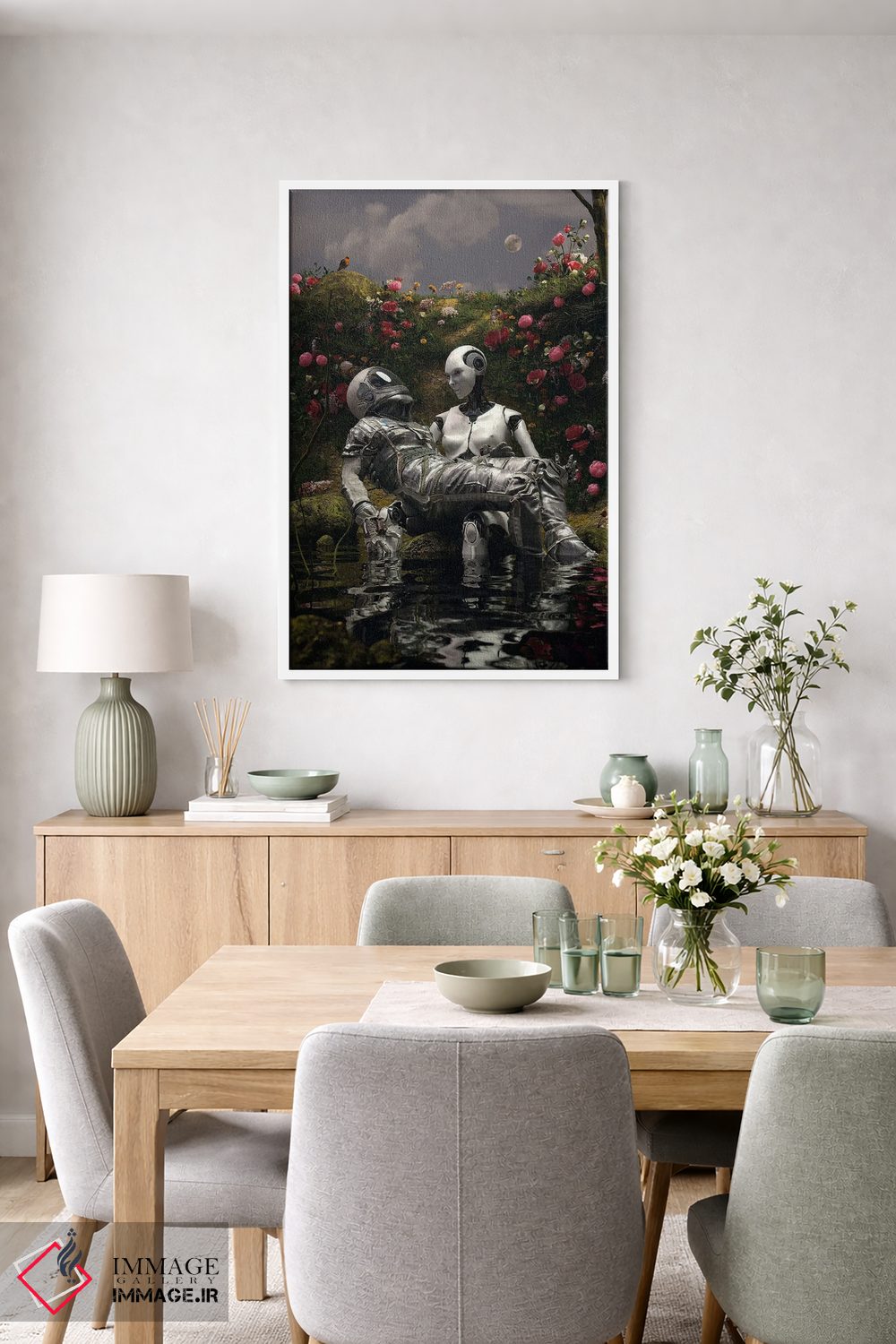 تابلو دکوراتیو پیتا اثر نایس بلید - D5W