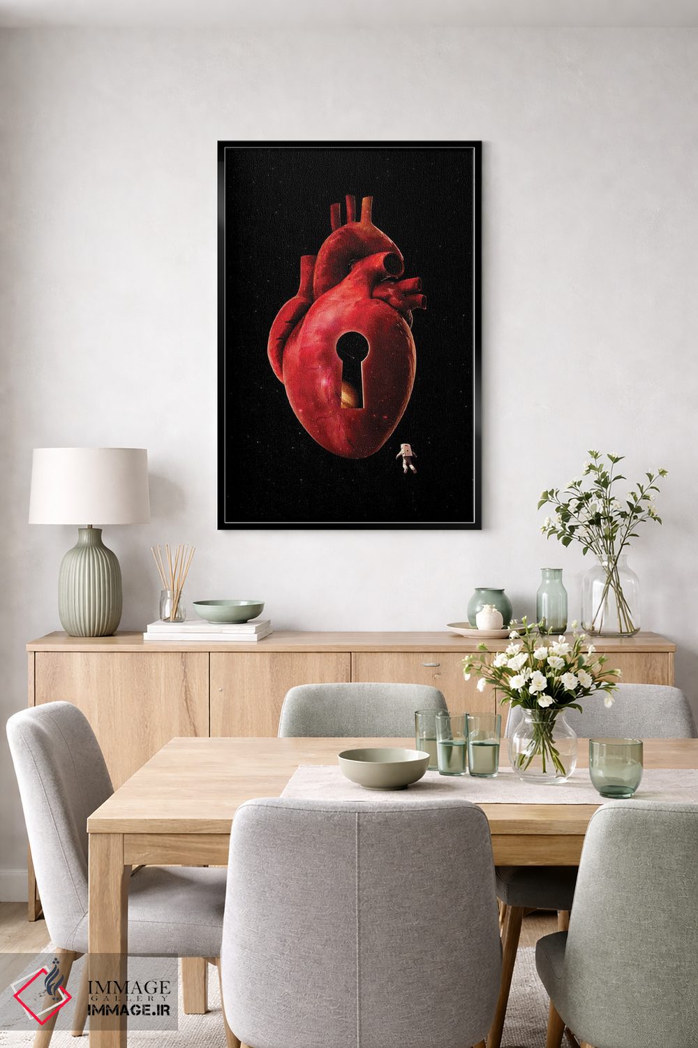 تابلو دکوراتیو گشایش اثر نایس بلید - D6B