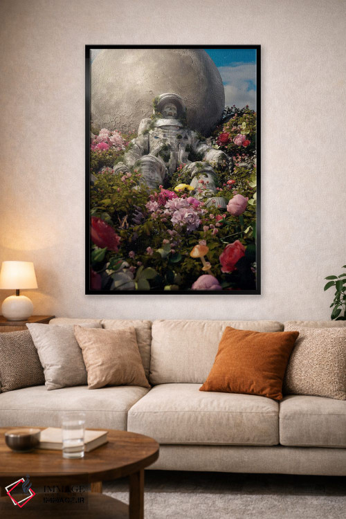 تابلو دکوراتیو آرامش جاودان اثر نایس بلید - D2B