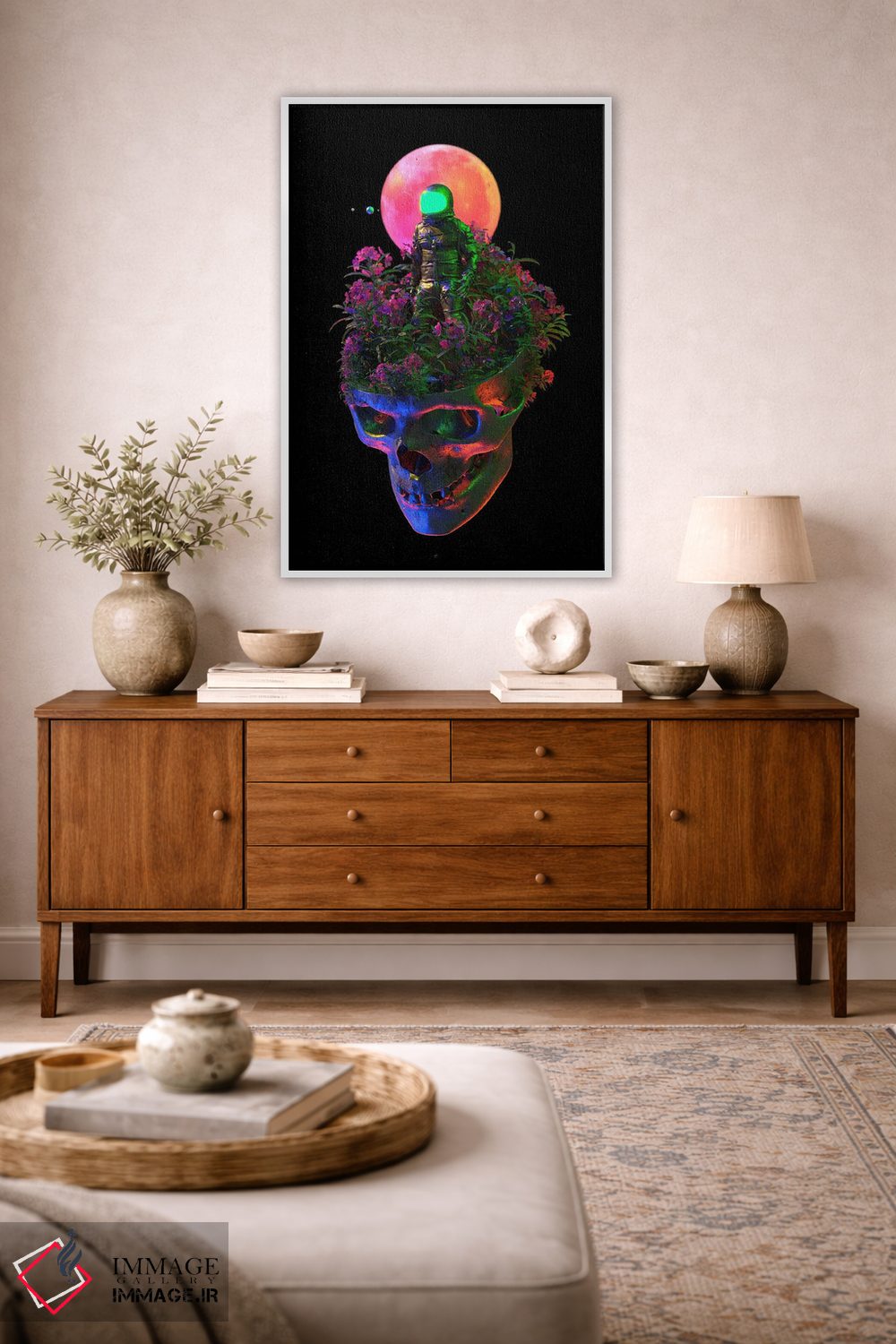 تابلو دکوراتیو تولد دوباره ۳ اثر نایس بلید - D3W