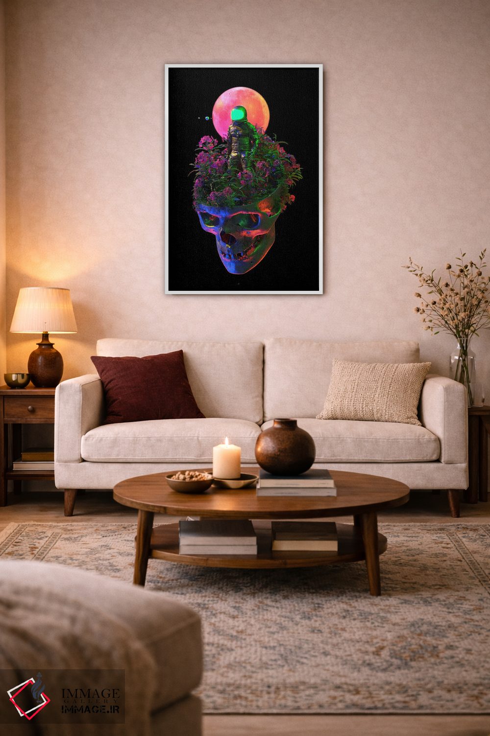 تابلو دکوراتیو تولد دوباره ۳ اثر نایس بلید - D4W