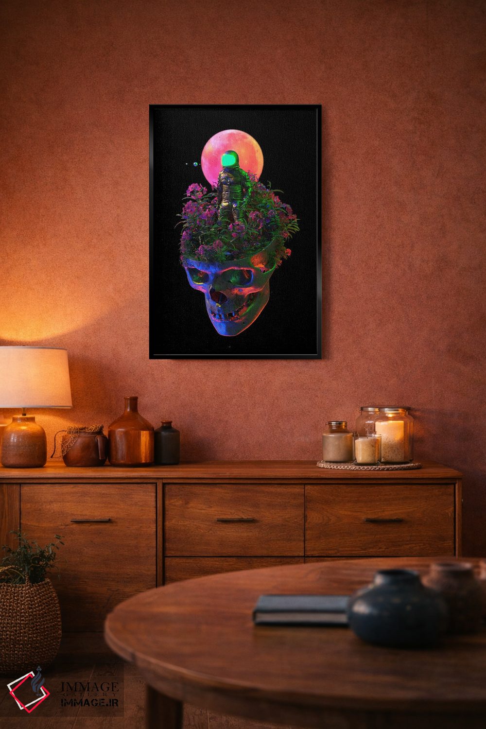 تابلو دکوراتیو تولد دوباره ۳ اثر نایس بلید - D6B