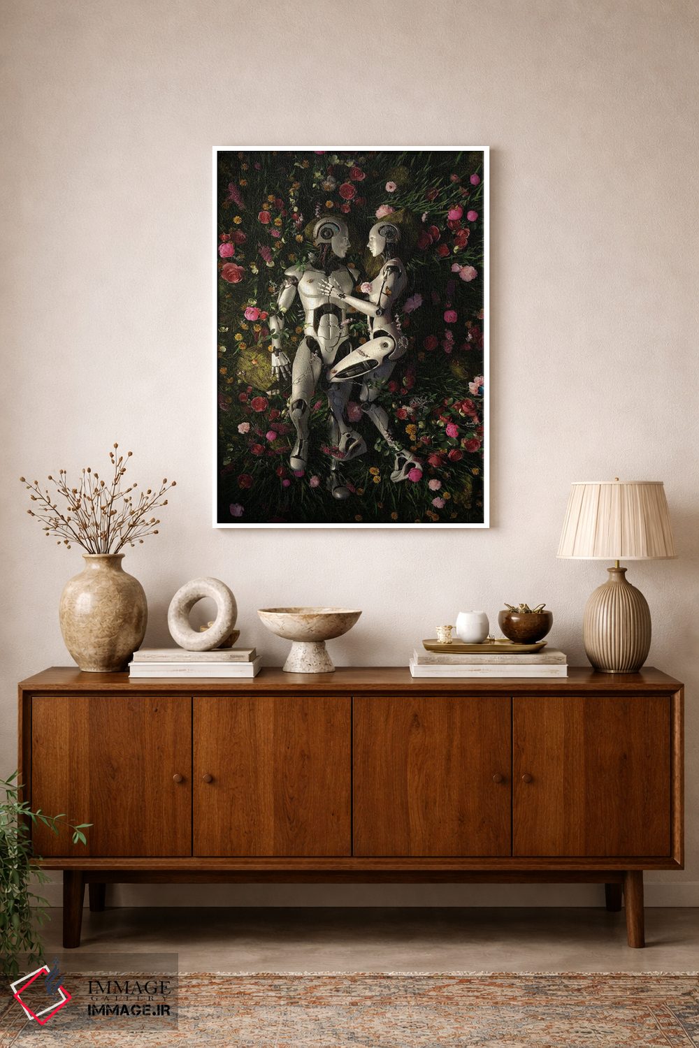 تابلو دکوراتیو لذت های باغ ۳ اثر نایس بلید - D1W