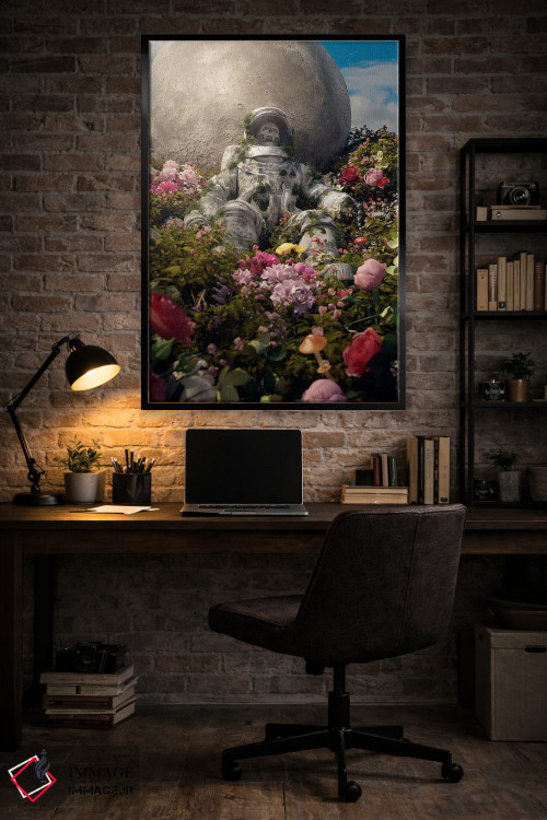 تابلو دکوراتیو آرامش جاودان اثر نایس بلید - D5B