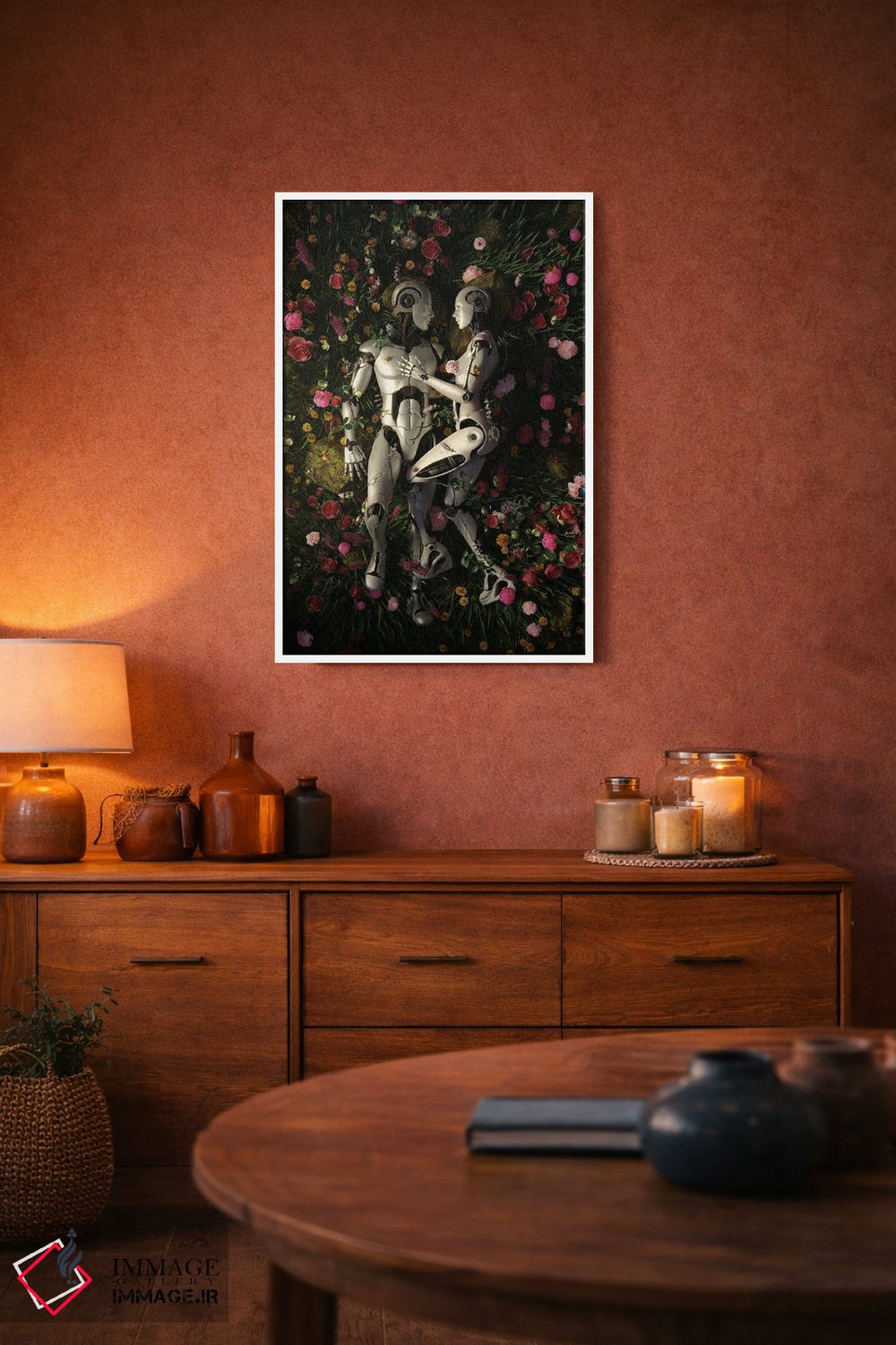 تابلو دکوراتیو لذت های باغ ۳ اثر نایس بلید - D3W