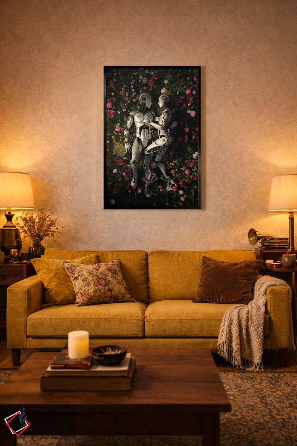 تابلو دکوراتیو لذت های باغ ۳ اثر نایس بلید - D4B