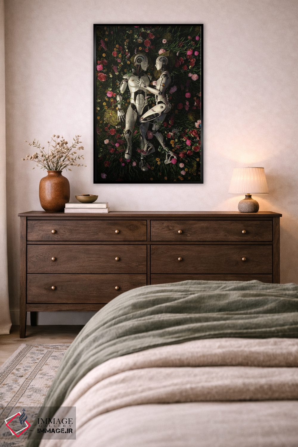 تابلو دکوراتیو لذت های باغ ۳ اثر نایس بلید - D6B