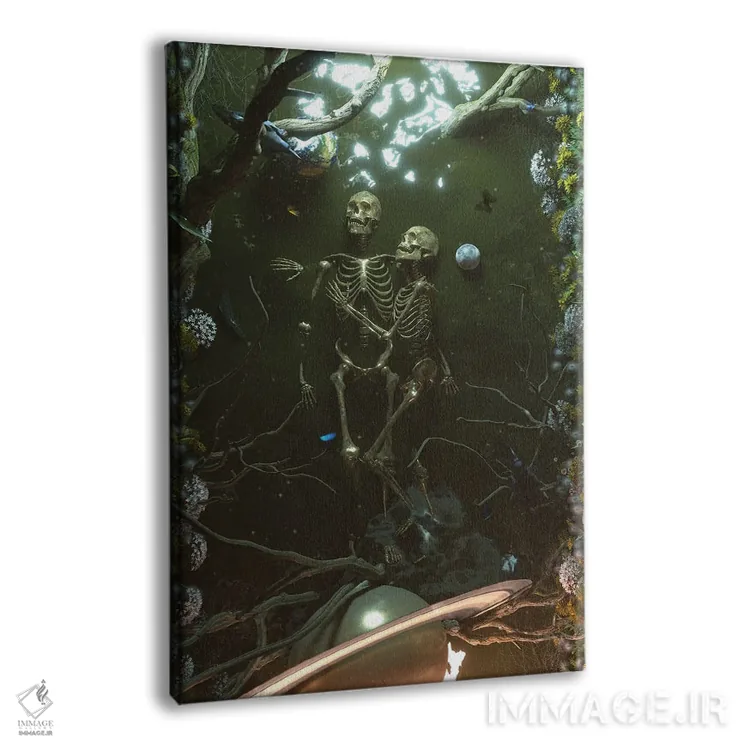 تابلو دکوراتیو زندگی پس از مرگ اثر نایس بلید - نمای پرسپکتیو محصول