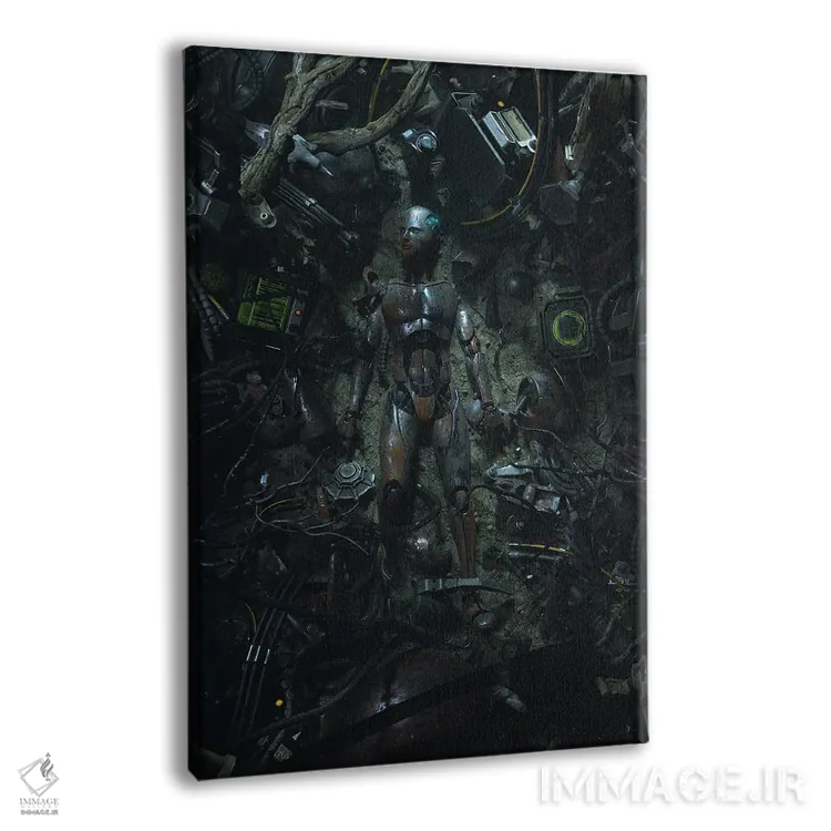 تابلو دکوراتیو بیداری دوباره اثر نایس بلید - نمای پرسپکتیو محصول