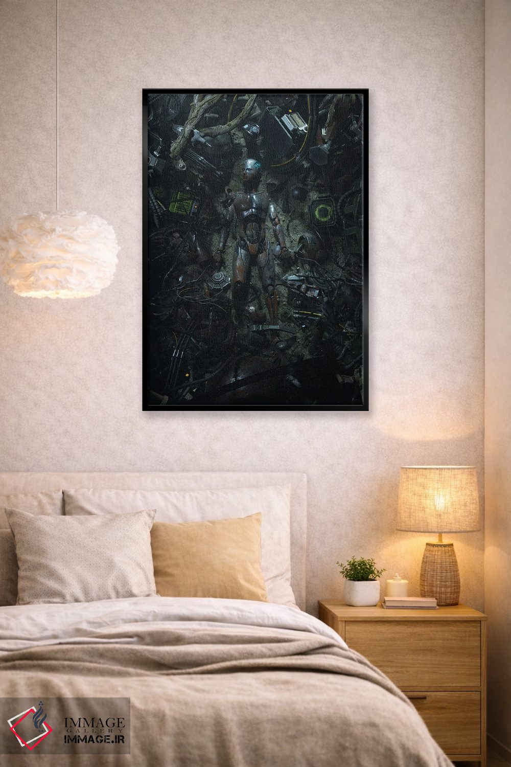 تابلو دکوراتیو بیداری دوباره اثر نایس بلید - D2B