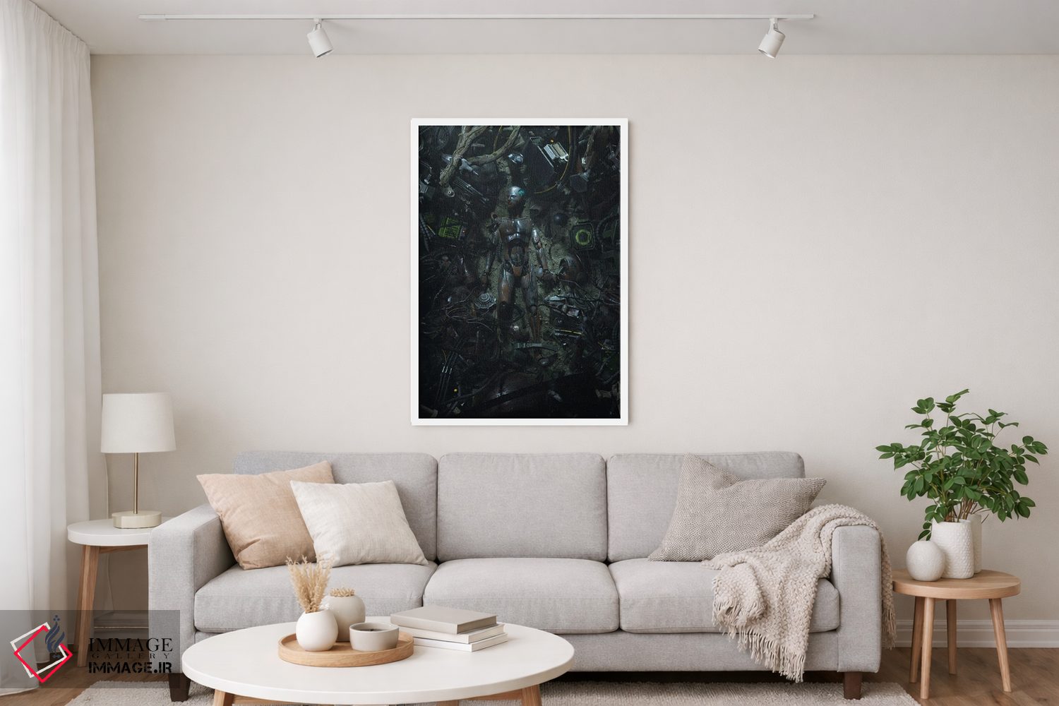 تابلو دکوراتیو بیداری دوباره اثر نایس بلید - D4W