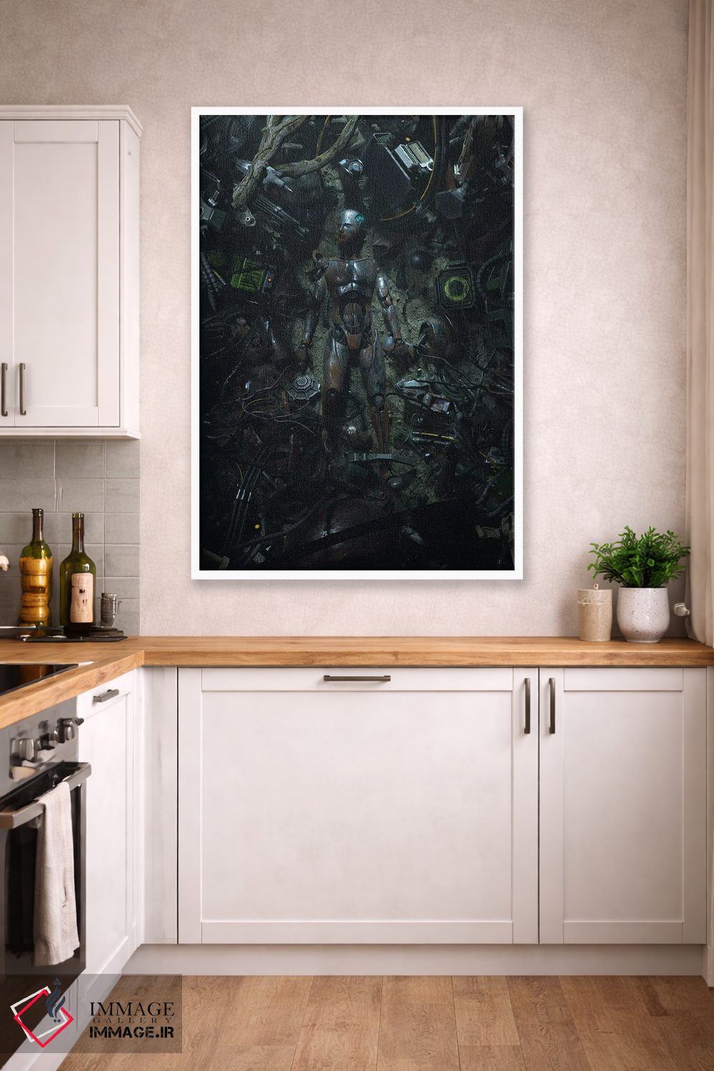 تابلو دکوراتیو بیداری دوباره اثر نایس بلید - D5W