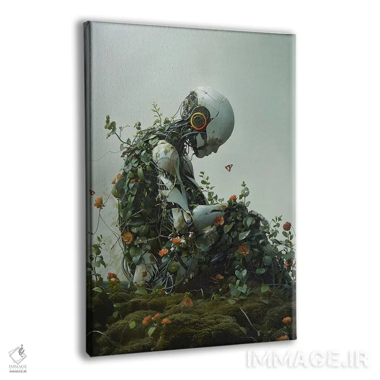 تابلو دکوراتیو دارای آگاهی اثر نایس بلید - نمای پرسپکتیو محصول