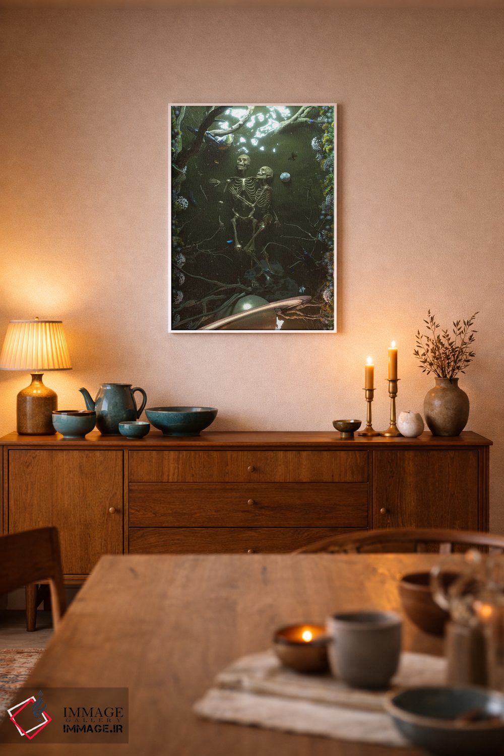 تابلو دکوراتیو زندگی پس از مرگ اثر نایس بلید - D5W
