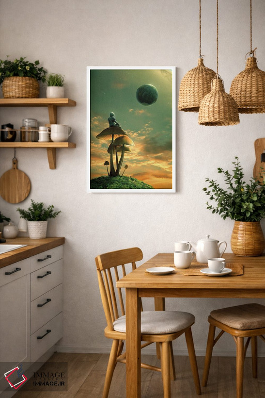 تابلو دکوراتیو یک سفر ۲ اثر نایس بلید - D2W