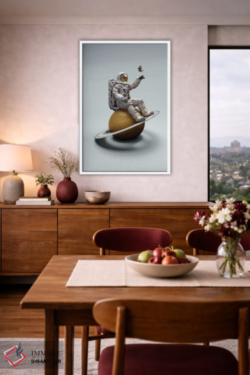 تابلو دکوراتیو سفر به زحل اثر نایس بلید - D3W