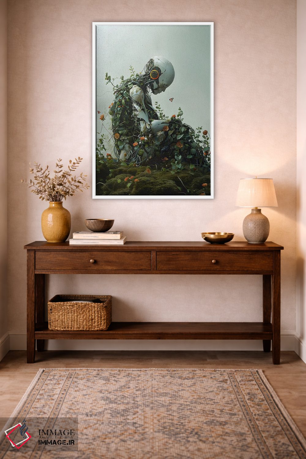 تابلو دکوراتیو دارای آگاهی اثر نایس بلید - D3W